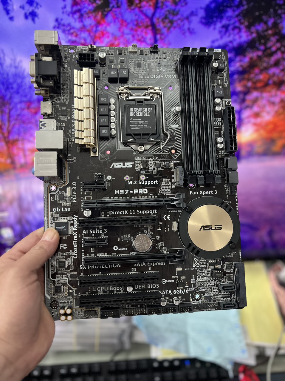 Bo Mạch Chủ (Mainboard) ASUS H97-PRO (HÀNG CHÍNH HÃNG)