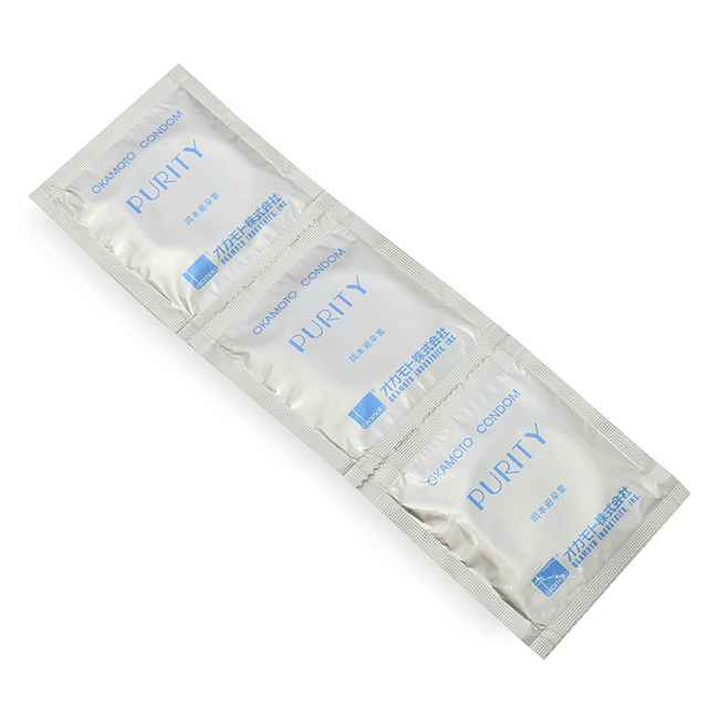 Bao Cao Su Okamoto Skinless Skin Purity Tinh Khiết Hộp 3 Cái