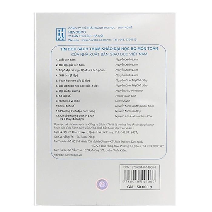 Sách - Toán Học Cao Cấp Tập 2 - Phép Tính Giải Tích Một Biến Số - KHỔ NHỎ - NXB Giáo Dục - HV - ảnh 4
