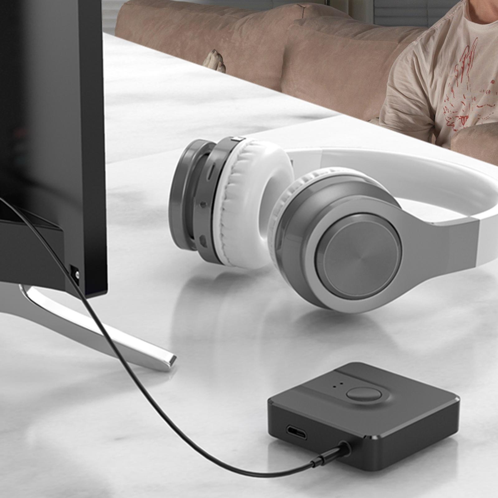 5.0 Transmitter Receiver Stereo Music Audio Adapter For Stereo System