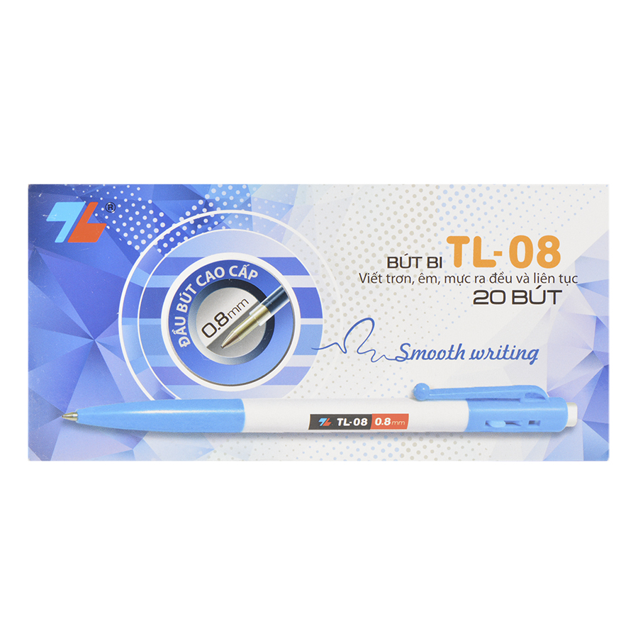 Hộp 20 Bút Bi Thiên Long TL-08