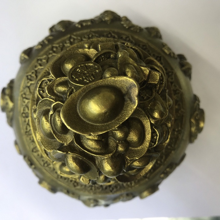 Bồn Tụ Bảo Ngũ Vị Thần tài Đồng
