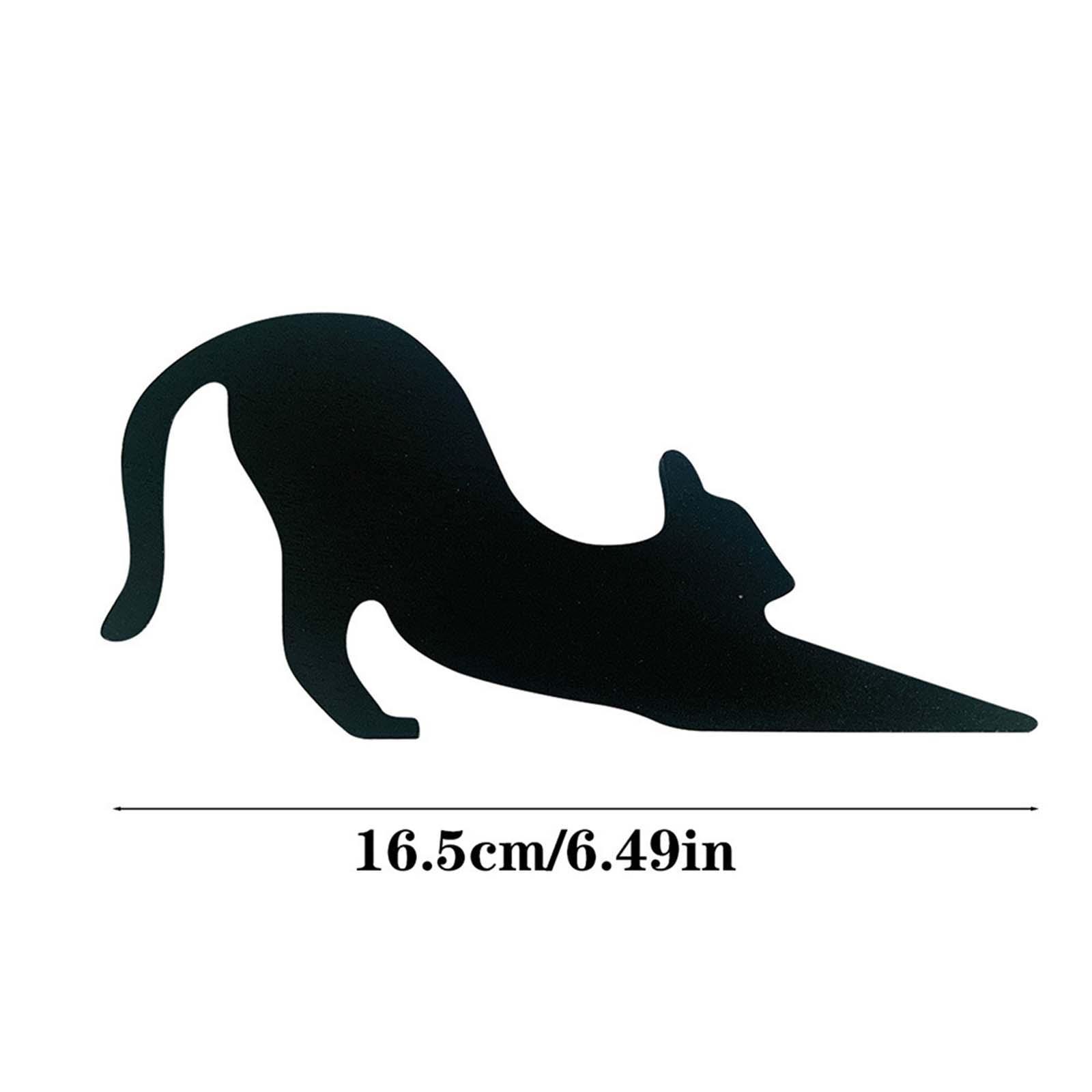 Halloween Cat Door Stop Doorstop Lovely Door Wedge Multifunctional Animal Door Stop Door Stopper for Kitchen Bathroom Hotel Apartment