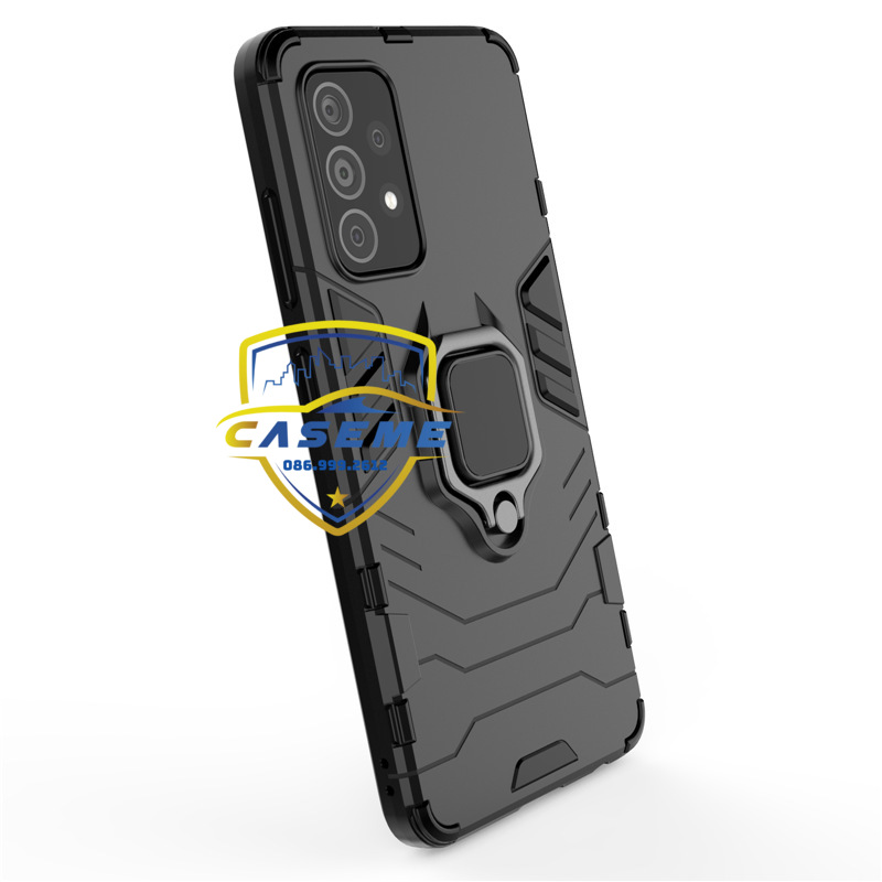 Ốp lưng dành cho Samsung Galaxy A52s Iron Man iRing Nhựa PC cứng viền dẻo chống sốc cao cấp