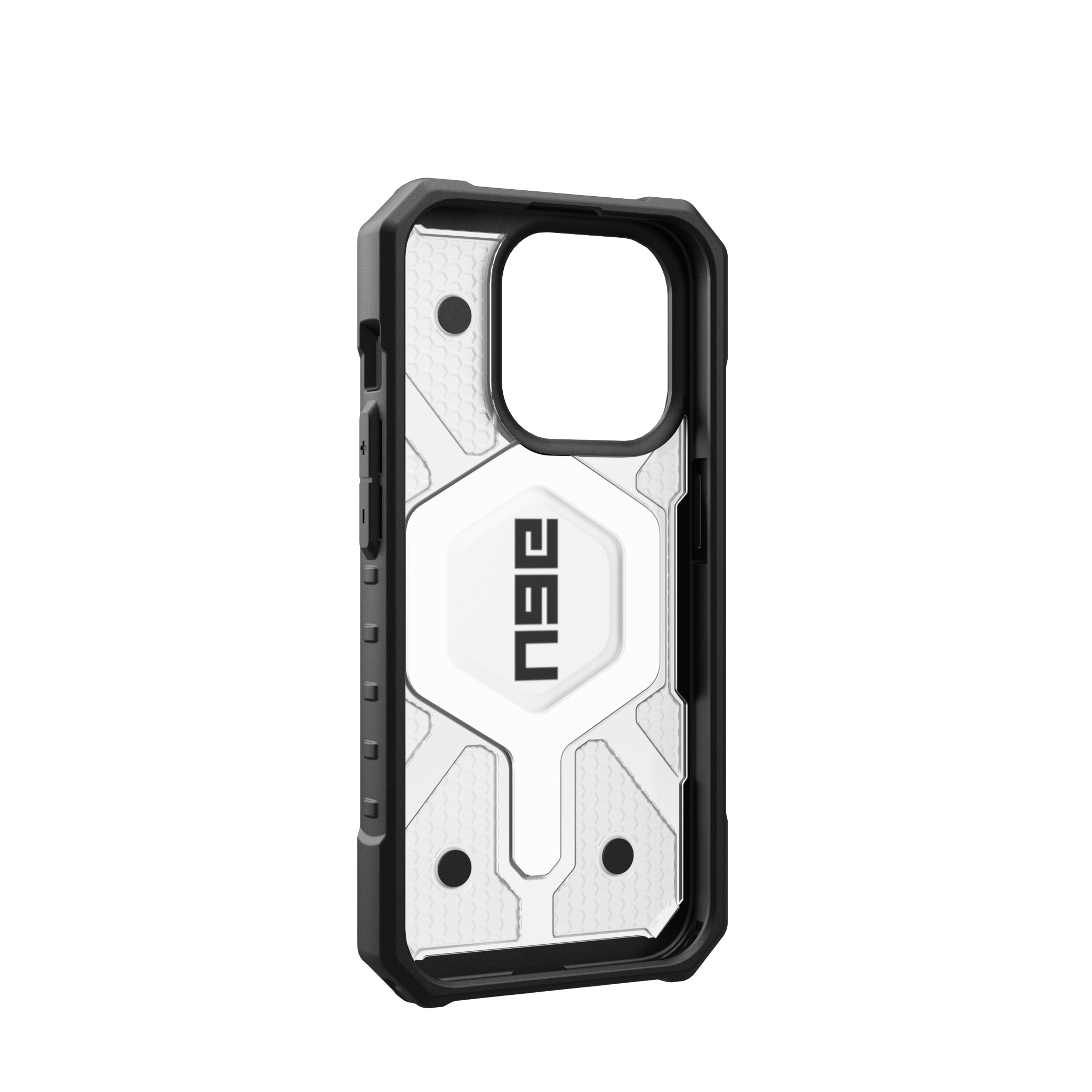 Ốp Lưng Chống Sốc UAG Pathfinder Clear Hỗ Trợ Sạc Magsafe Cho iPhone 15 Pro Hàng chính hãng