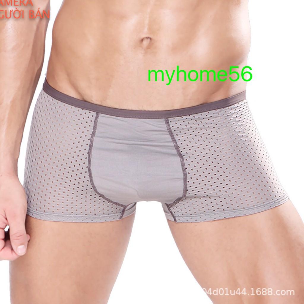 quần sịp men đùi thông hơi cotton