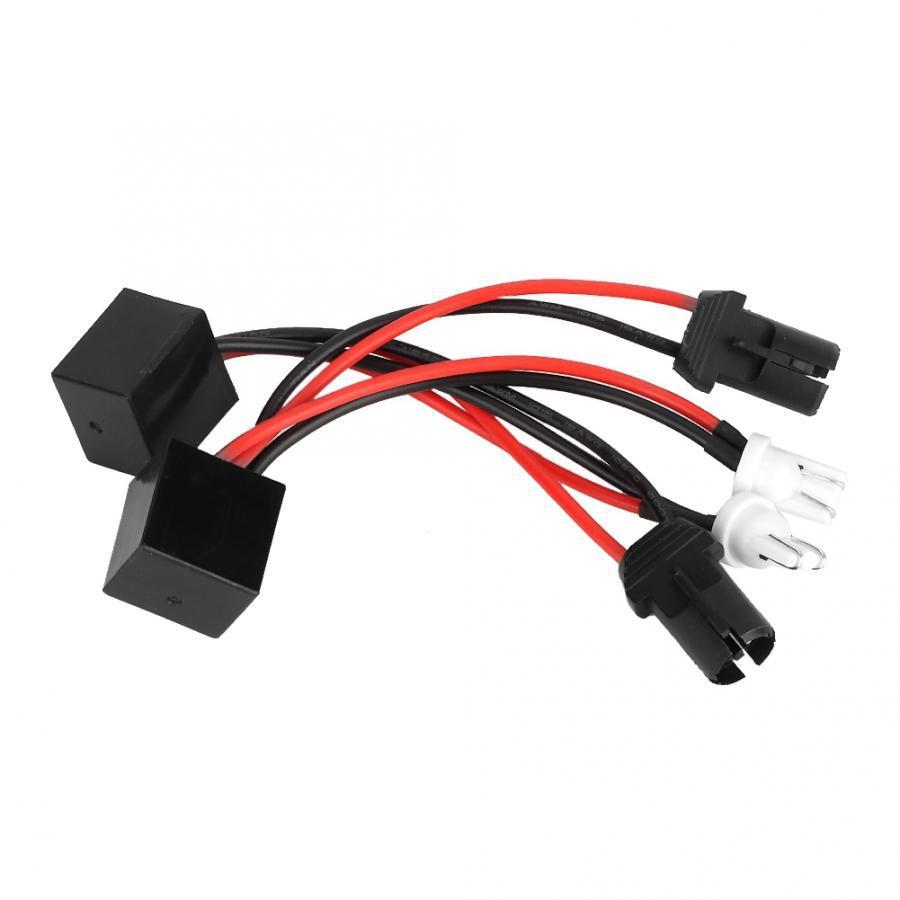 Phong cách mới nhất xe hơi T10 Bộ giải mã LED ánh sáng nhỏ dẫn điện chiều rộng đường đèn halogen sang bộ giải mã lỗi LED