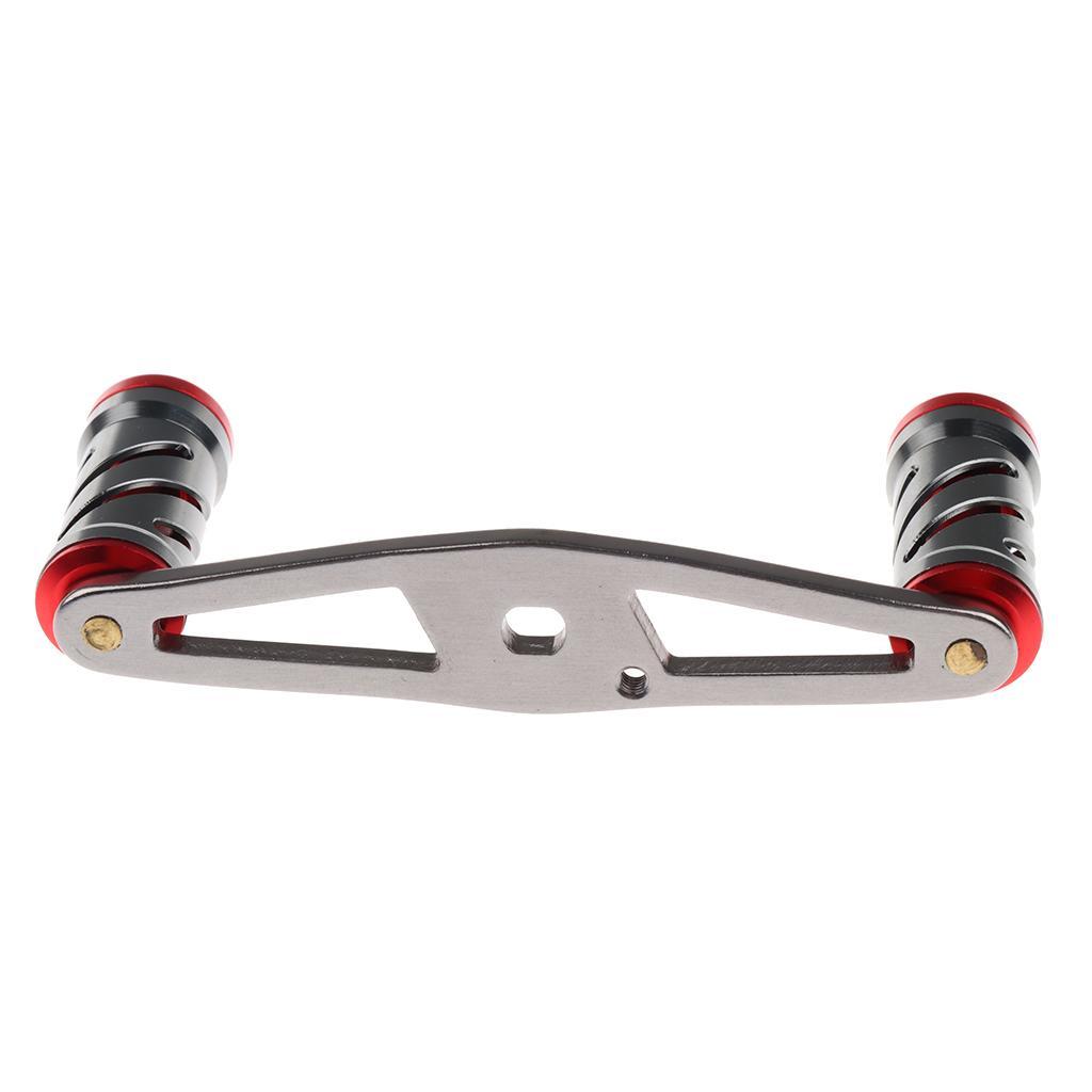2 Set Fishing Reel Handle Baitcasting Fishing Reel Rocker Aluminum Alloy