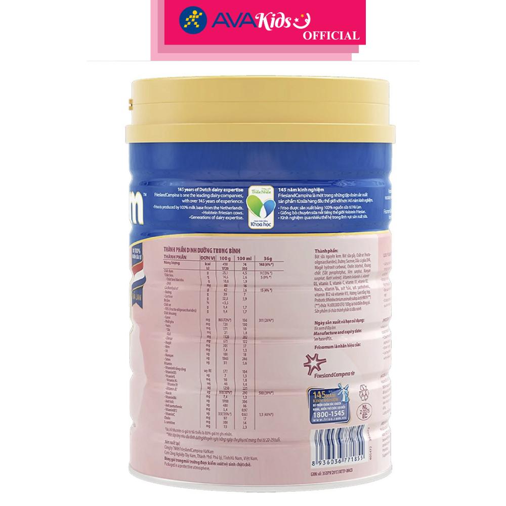 Sữa bầu Frisomum Gold hương cam 900g - Hàng Chính Hãng