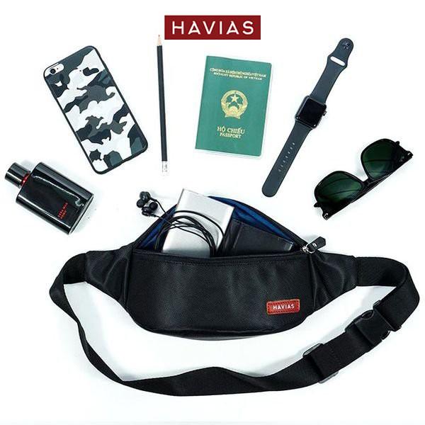 Túi Crossbody Oxford HAVIAS_Túi Bao Tử Đen