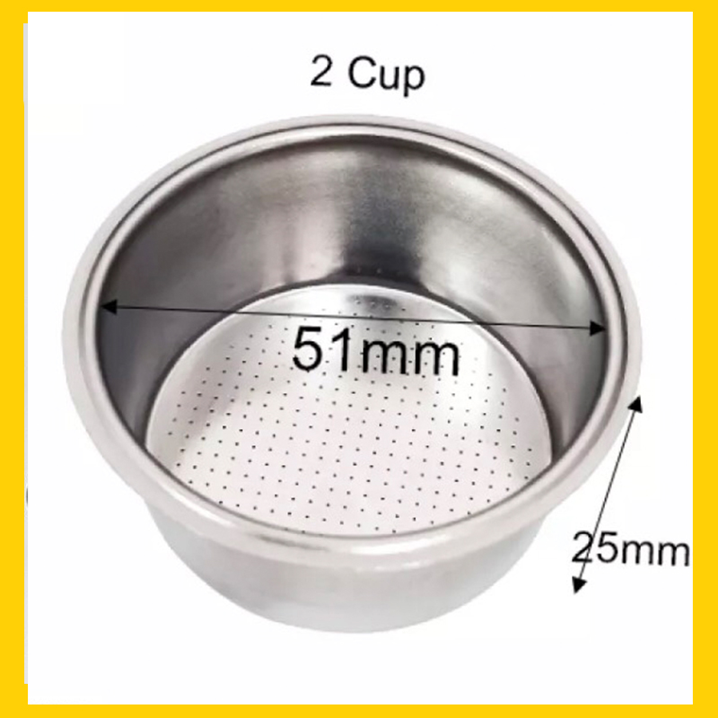 Giỏ Lọc Cho Tay Pha 51mm (Filter Basket 51mm)