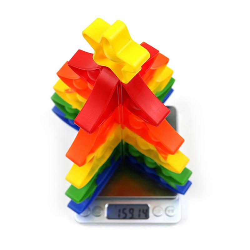 Tmdbyx Đồ chơi giảm căng thẳng hình cây thông giáng sinh 3D bằng silicone