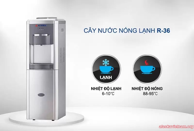 Cây nước nóng lạnh Alaska R-36C-Hàng chính hãng