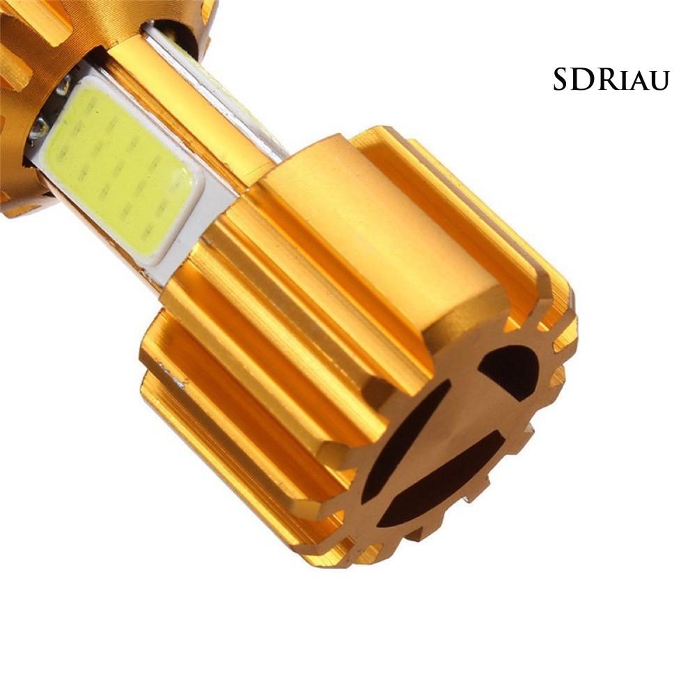 Đèn Pha Led Cho Xe Mô Tô 18w H4 6000k 2000lm Cob