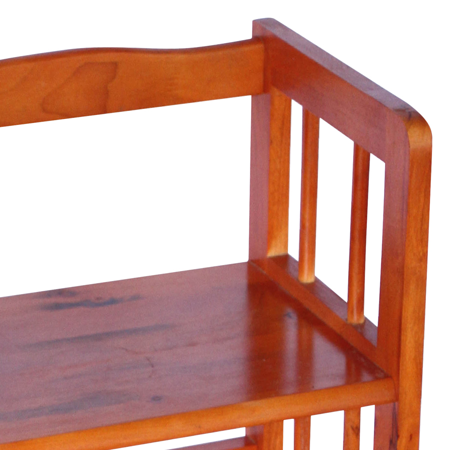 Kệ Sách Đứng 3 Tầng Phương Lâm - Màu Nâu