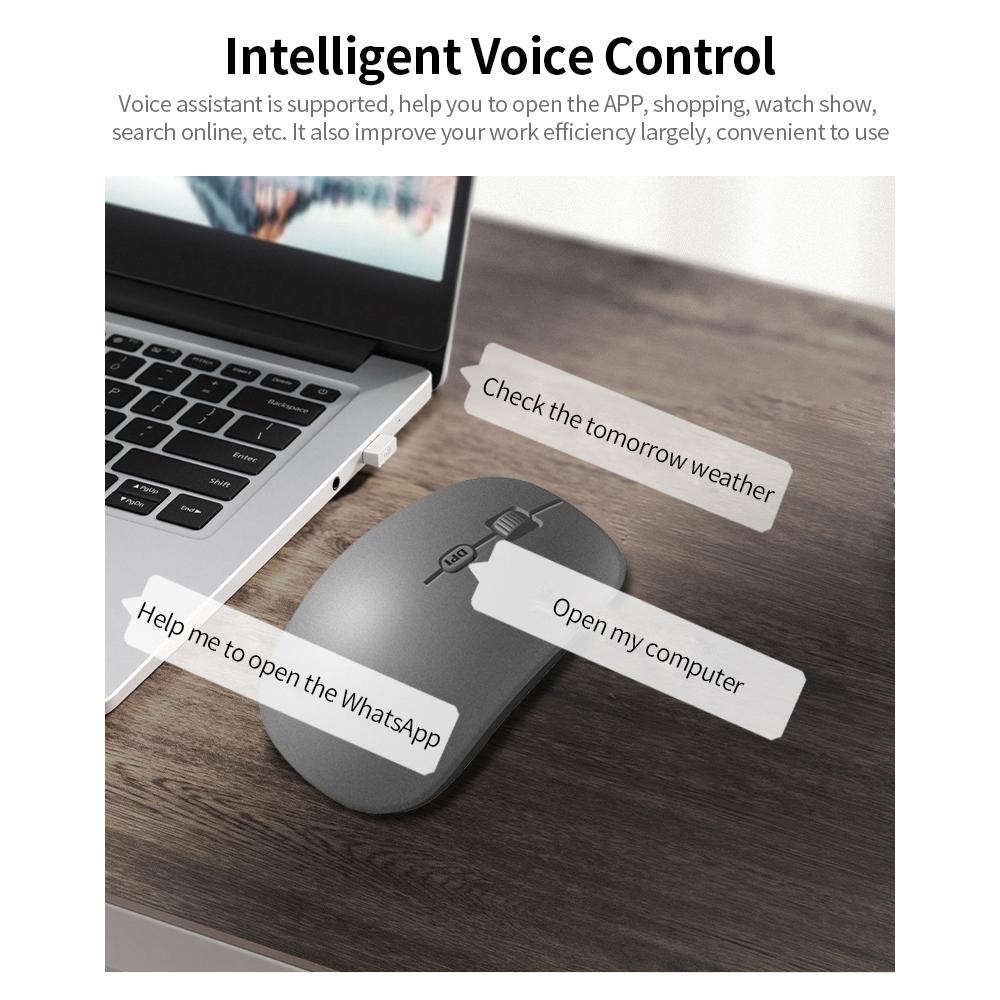 Chuột thoại thông minh X12 AI 2.4G không dây 1000DPI