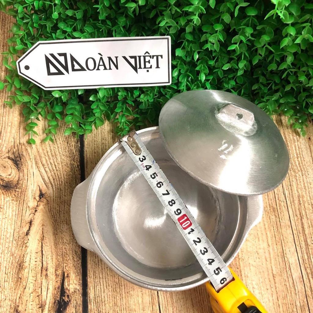 Nồi Gang KHO THỊT CÁ dày bóng SIÊU ĐẸP - Nồi Cơm CHIÊN 15cm Sâu Lòng - Đúc Nguyên Khối thủ công. Dụng cụ gia dụng nấu ăn phụ hợp mọi gia đình Nhà Hàng