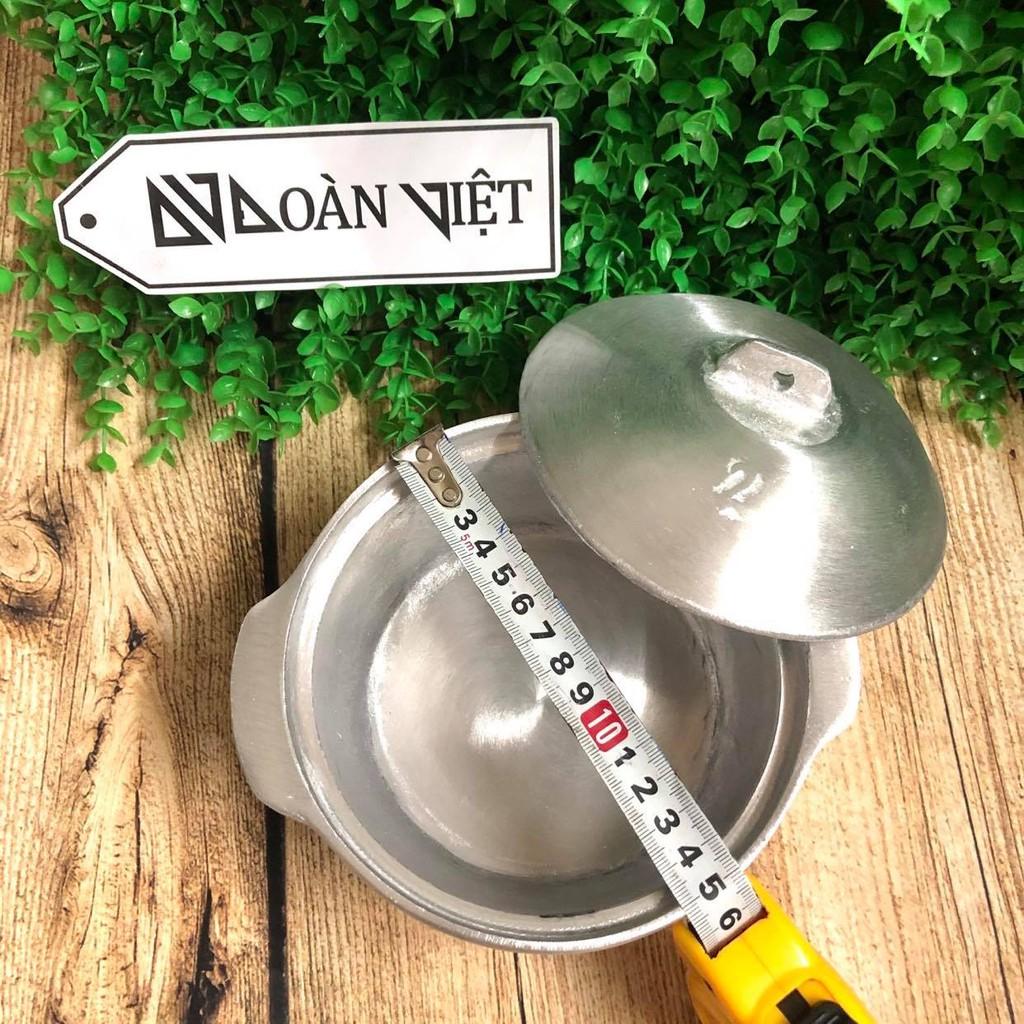 Nồi Gang KHO THỊT CÁ dày bóng SIÊU ĐẸP - Nồi Cơm CHIÊN 15cm Sâu Lòng - [Mẫu Mới] Đúc Nguyên Khối thủ công. Dụng cụ gia dụng nấu ăn phụ hợp mọi gia đình Nhà Hàng