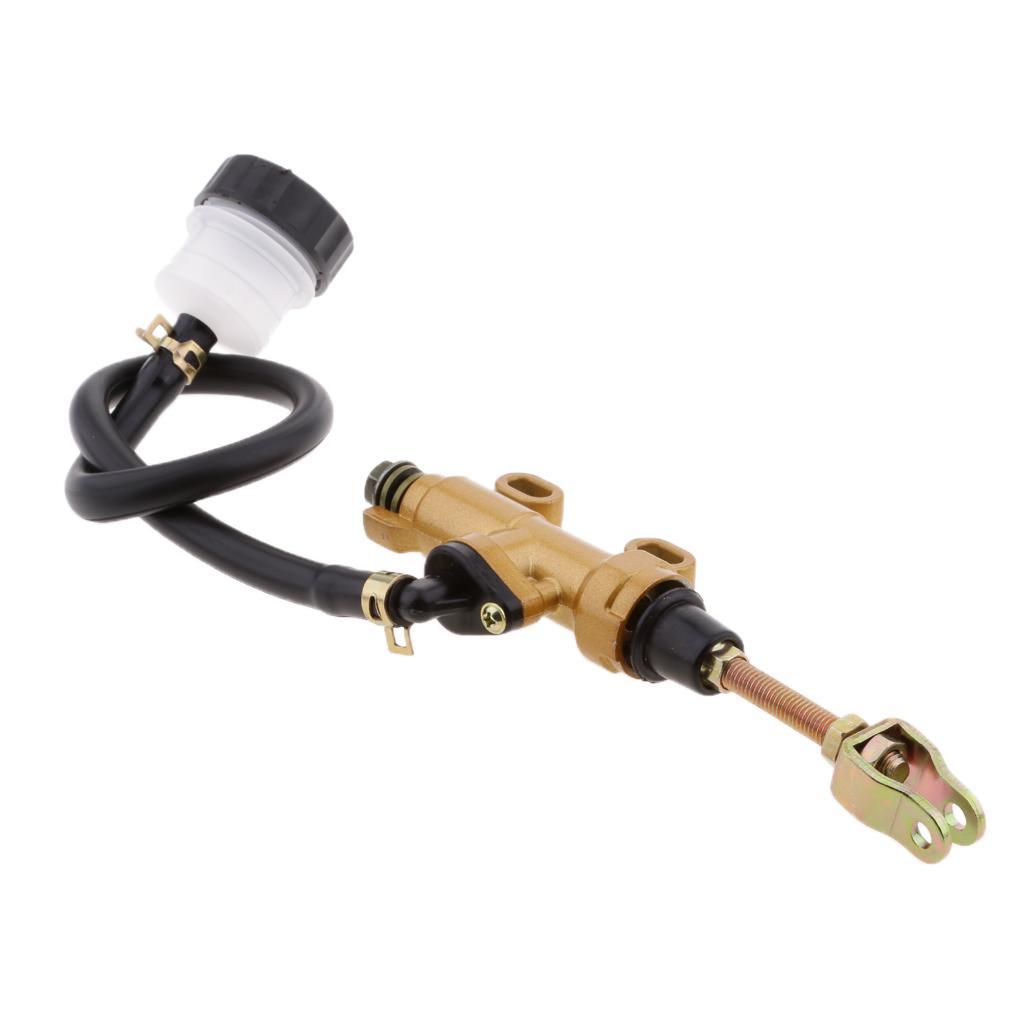 Rear Hydraulic Brake Master Lever Cylinder for /Dirt/ATV/Quad Bike Gold
