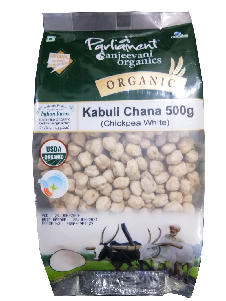 Đậu Gà Hữu Cơ Parliament Orgnaic Chickpeas 500g
