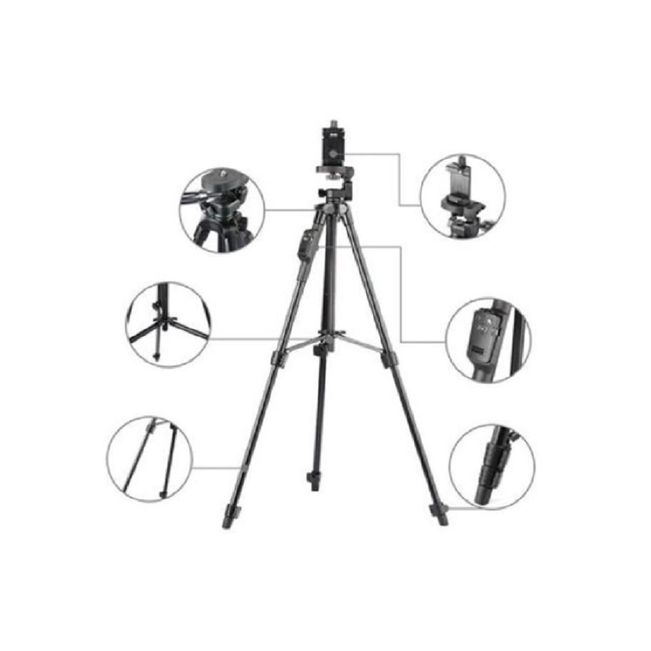 Gậy 3 chân chụp ảnh Tripod 3388 Bluetooth