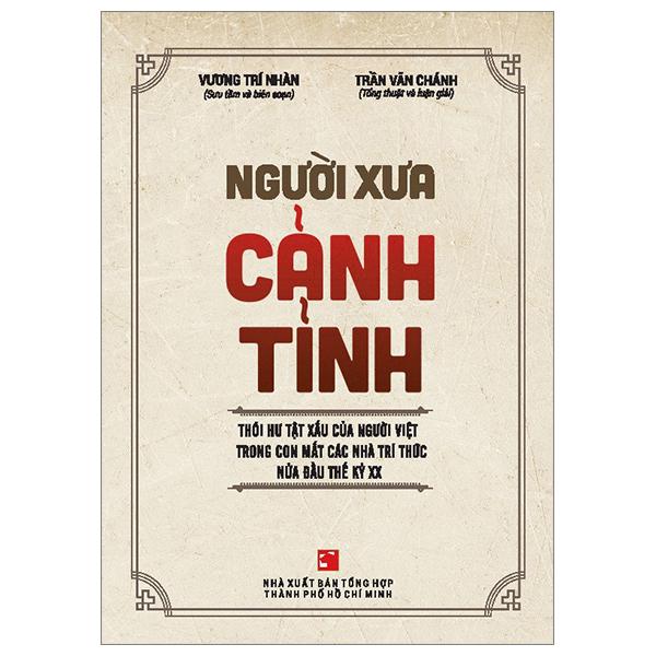 Người Xưa Cảnh Tỉnh (Tái Bản 2024)