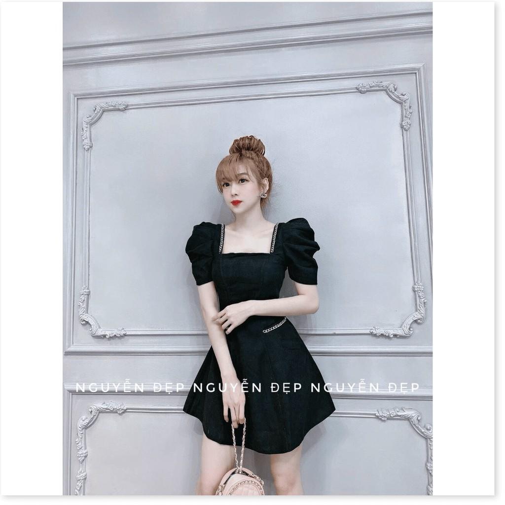 Đầm trượt phối viền xích siêu xinh đẹp cho chị em THỜI TRANG MỚI KINGSHOP79