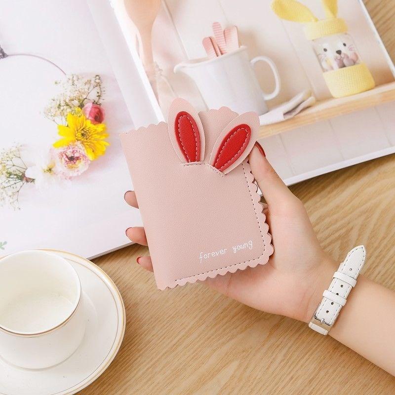 Ví Nữ Mini Cầm Tay FOREVER YOUNG Hình Tai Thỏ Ngộ Nghĩnh Giá Cực Rẻ Nhiều Ngăn Tiện Dụng FY66 - Micocah Mall