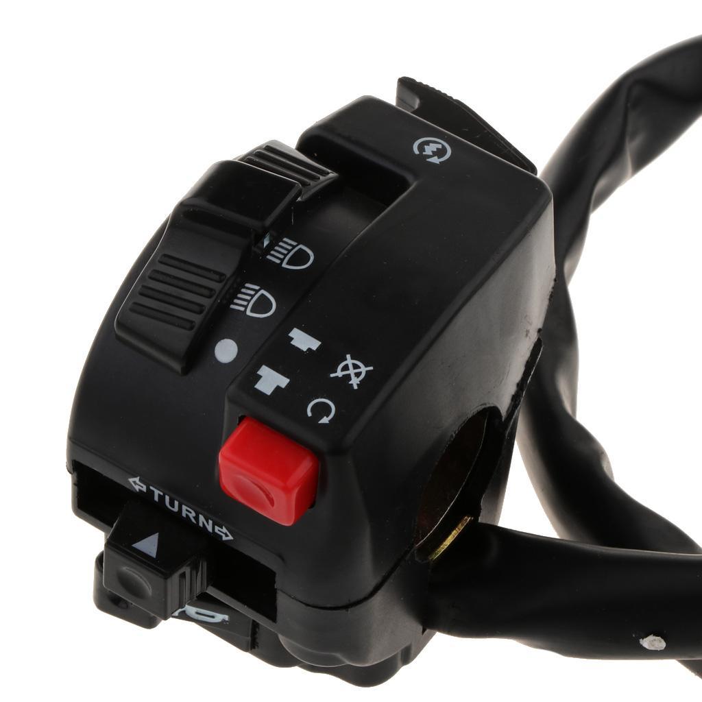 Left Side Kill Start Light Switch for 110cc 125cc Quad Dirt Bike ATV