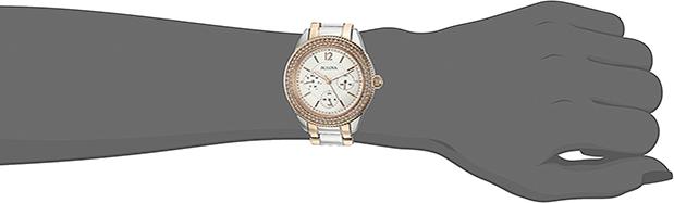 Đồng Hồ Nữ Dây Kim Loại BULOVA 98N100 (38mm) - Bạc