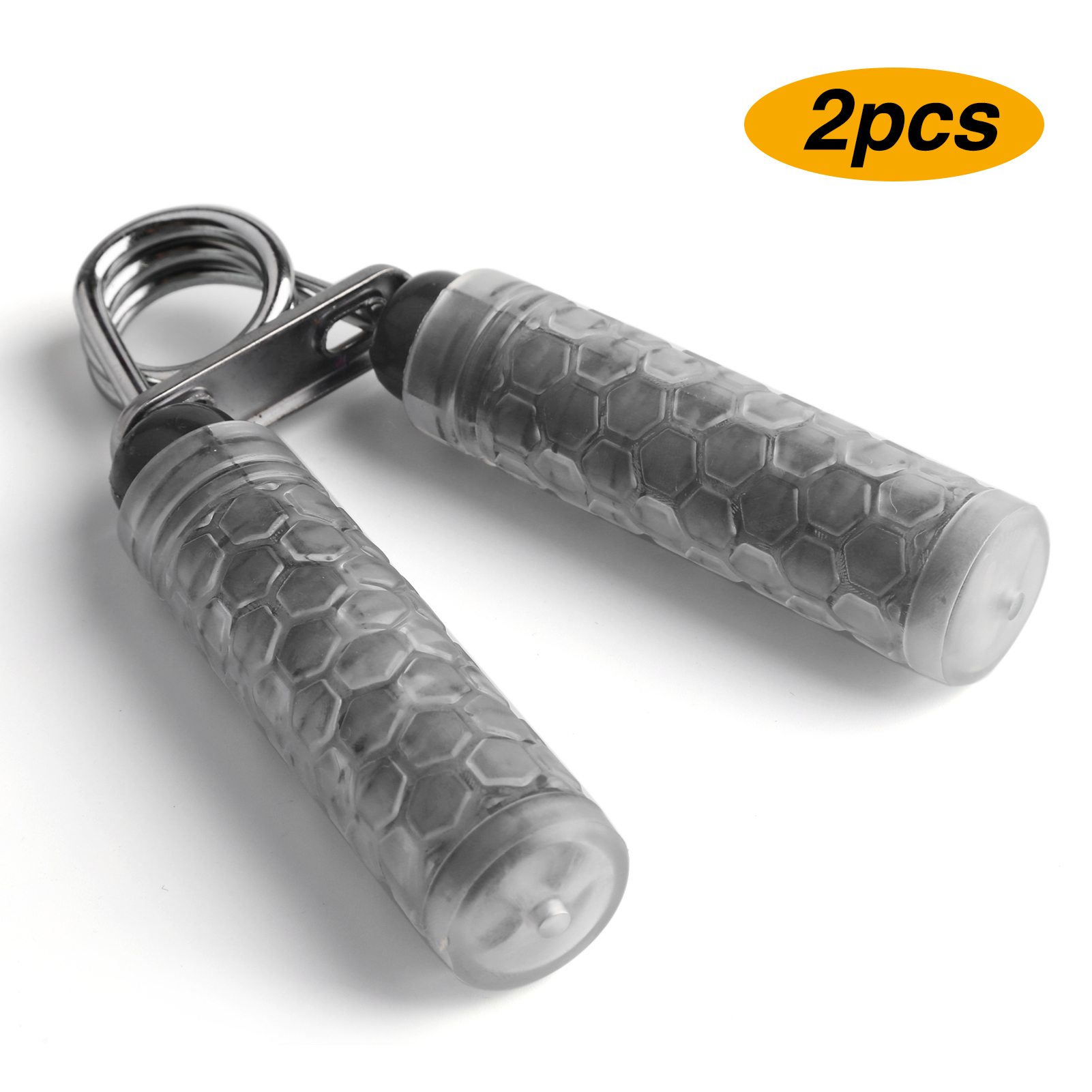 Dụng cụ tập lực ngón tay chuyên nghiệp vỏ silicone, chống trượt và cầm nắm thoải mái.