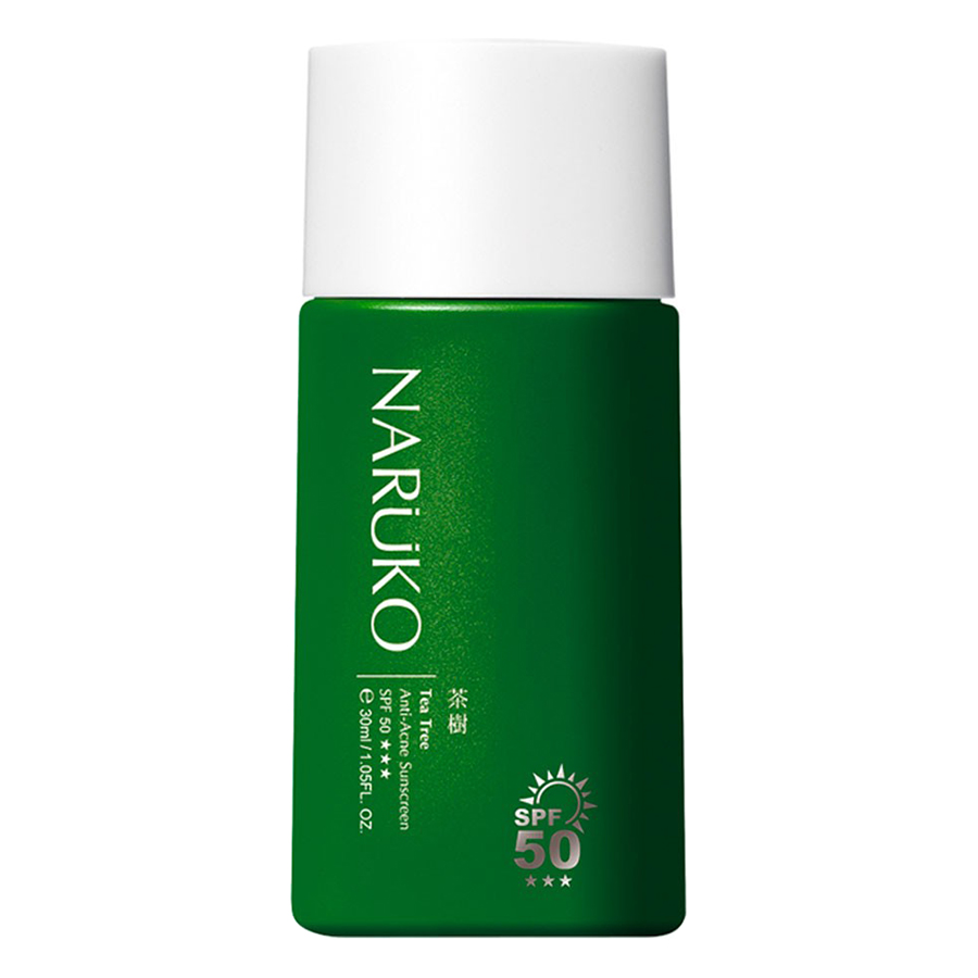 Kem Chống Nắng SPF50 Naruko Trà Tràm Tea Tree Anti-Acne Sunscreen SPF50