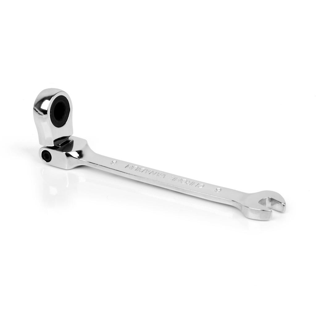Head Ratchet Action Wrench Spanner Nut Tool - 6mm