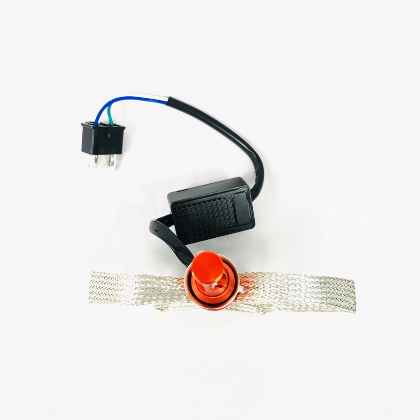 Đèn Led râu tản nhiệt chân H4 2 tim 20W