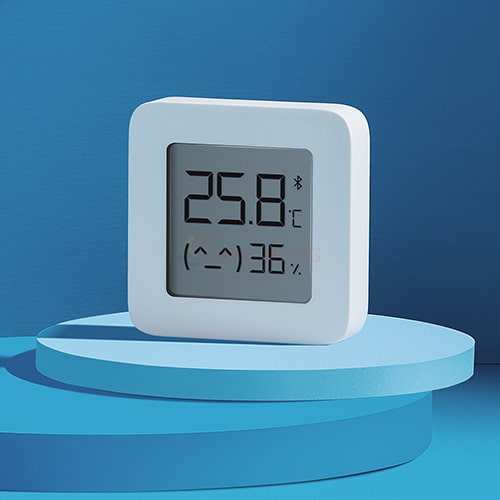 Nhiệt ẩm kế Bluetooth Xiaomi Mi Temperature and Humidity Monitor 2 NUN4126GL LYWSD03MMC - Hàng chính hãng