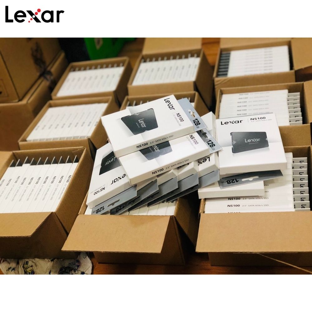 Ổ Cứng SSD Lexar LNS100 Sothing, dung lượng 128gb-256gb, hỗ trợ hệ thống máy tính chạy nhanh hơn, phù hợp nhiều loại máy tính- Hàng chính hãng