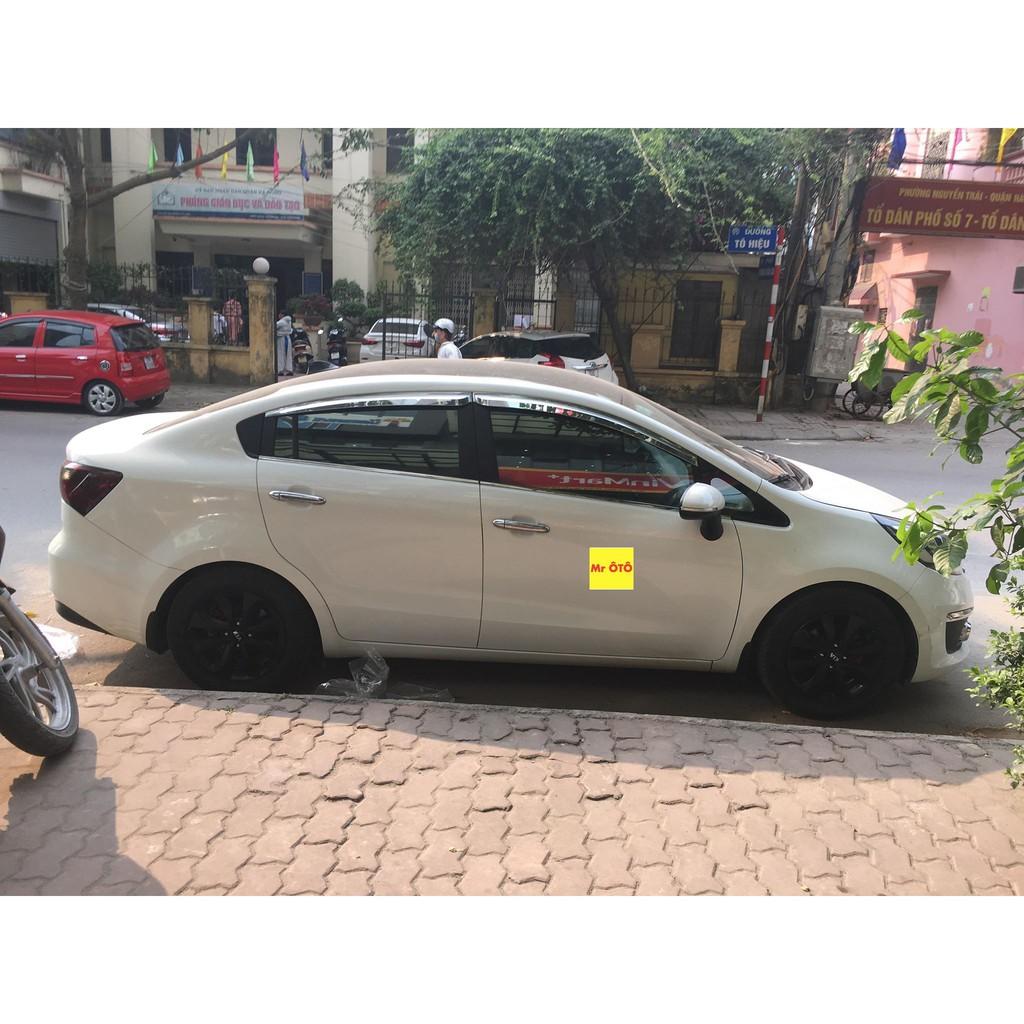 RÈM CHE NẮNG NAM CHÂM CHO XE KIA RIO SEDAN.