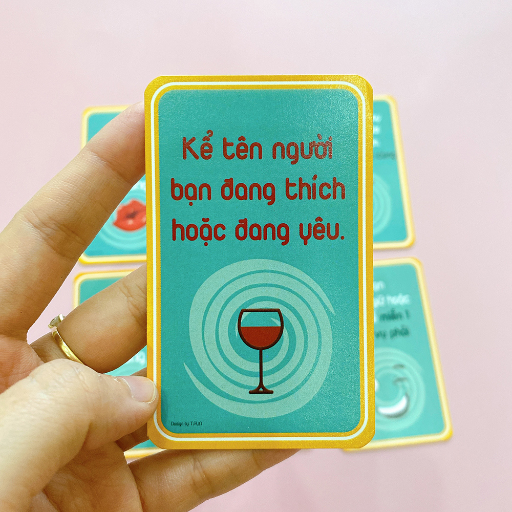 Bộ Bài Chơi Drinking Game 60 Lá Độc Lạ Hài Hước Uống Rượu Bia Tụ Tập Hot 2022 Tạo Sự Thú Vị Gắn Kết Tình Bạn