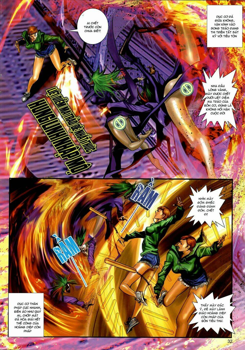 nữ hồng côn chapter 2 32