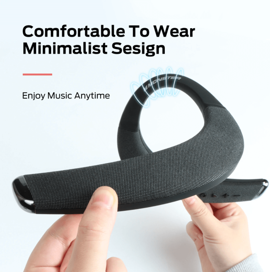 Loa Bluetooth Đeo Cổ Monster Boomerang Petite MS32103 Chính Hãng - Bảo hành 12 tháng - Hàng Chính Hãng