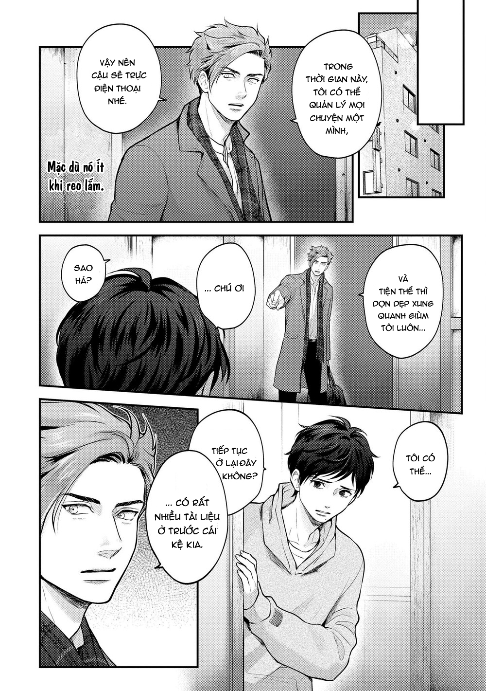 Sói Cô Đơn Và Quạ Đáng Yêu chapter 3 - Trang 4