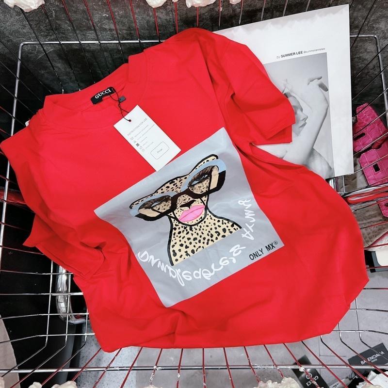 Áo Thun Unisex Form Rộng Hàng QC Cotton Oversize,Hình In Sắc Nét,Phong Cách Hàn Quốc TH205