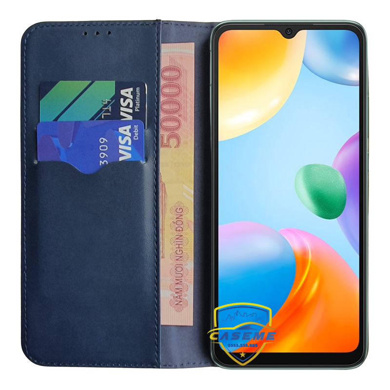 Bao da dạng ví dành cho Xiaomi POCO C40 hàng chính hãng Lishen