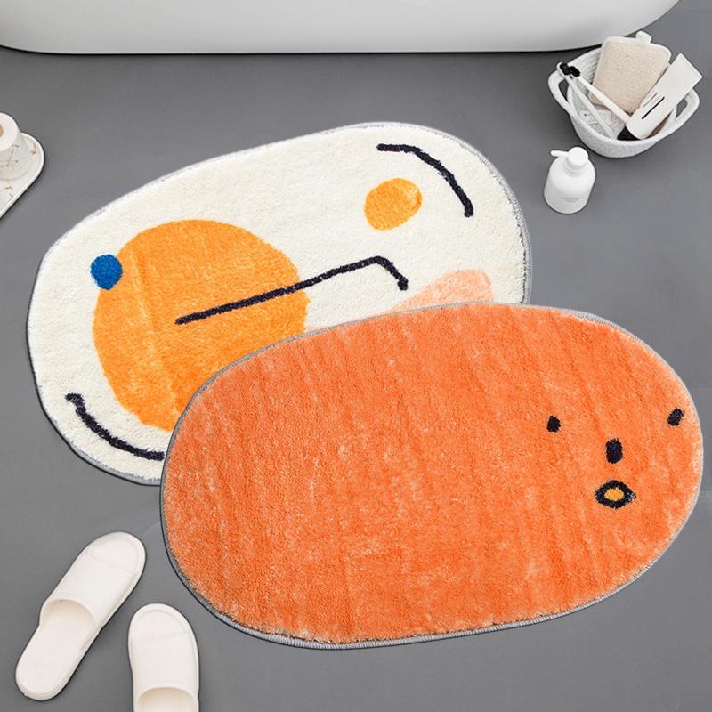 Cute Anti-slip Door Mat Bathroom Absorbent Floor Mat Room Carpet