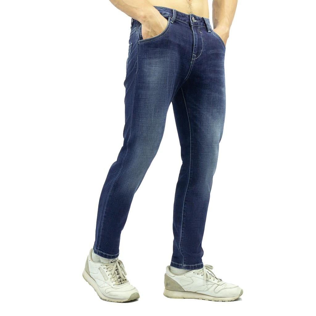 Quần jeans lửng nam ống ôm MESSI SJM1128-20