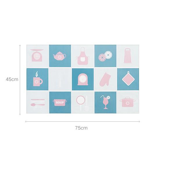 Miếng Giấy, Tấm Decal trang trí tráng nhôm dán tường nhà bếp cách nhiệt đa năng 75*45cm _HL011