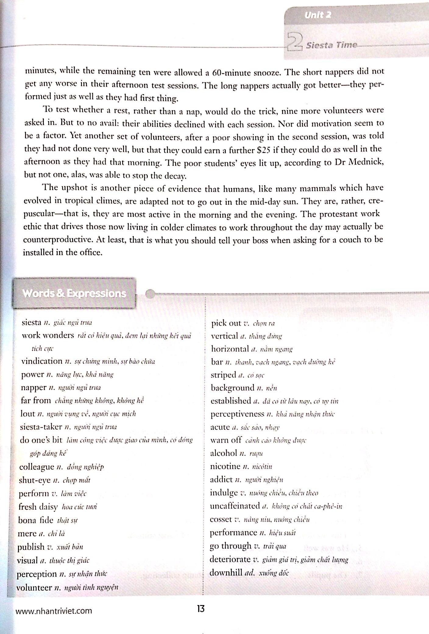 Sách Expanding Vocabulary Through Reading (Không CD)