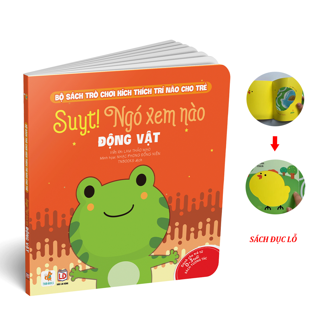 Bộ sách trò chơi kích thích não bộ cho trẻ - Suỵt! ngó xem nào