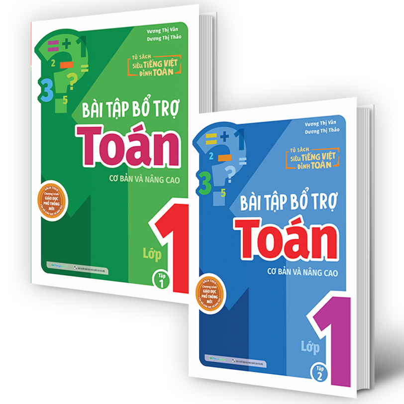 Combo Bài tập bổ trợ Toán – lớp 1