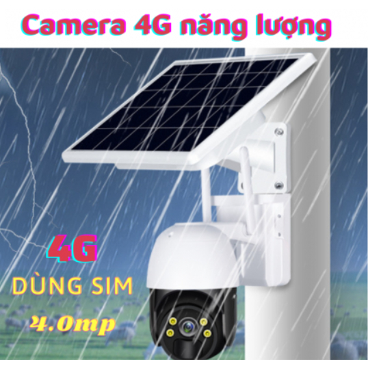 Camera Yoosee PT năng lượng mặt trời CG19-46 (Solar PT Camera 4.0MPx) - Hàng chính hãng